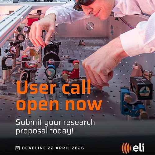 8th ELI User Call to Launch