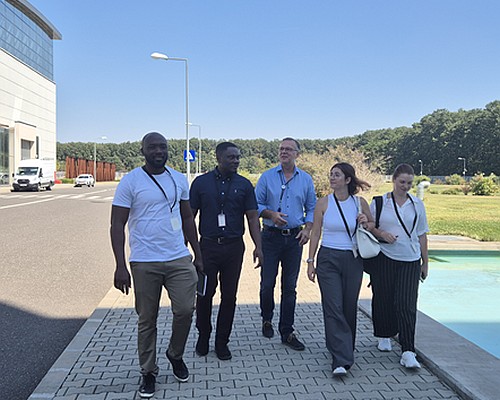 Visit from CNCAN representatives and Ghana fellowship