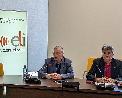 International Delegation of Astronauts and Space Experts led by Dumitru-Dorin Prunariu visited ELI-NP